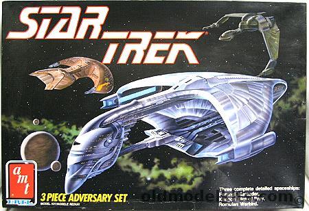 AMT Star Trek Adversary Set - Romulan Warbird ONLY, 6858 plastic model kit